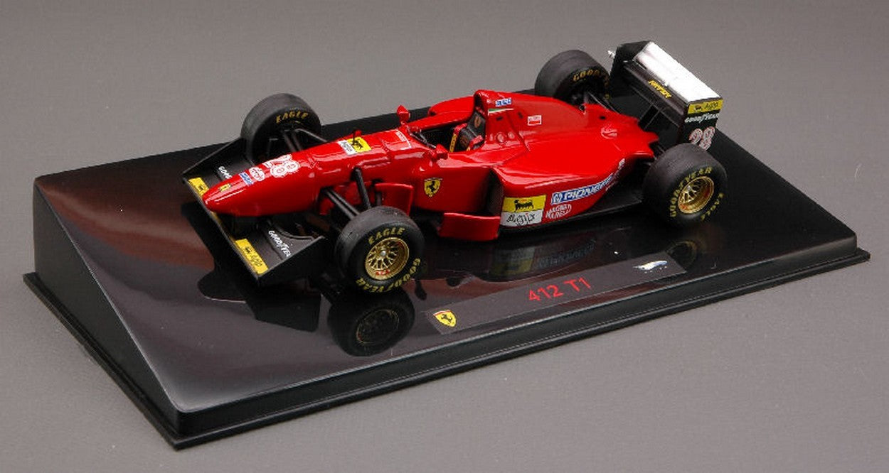 SCALE MODEL COMPATIBLE WITH FERRARI 412 T1/ B GERARD BERGER 1994 N.28 WINNER GERMAN GP 1:43 HOT WHEELS HWN5583