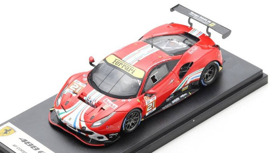 MODELLINO IN SCALA COMPATIBILE CON FERRARI 488 GTE EVO AF CORSE N.21 LM 2022 MANN/ULRICH/VILANDER 1:43 LOOKSMART LSLM142