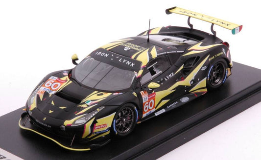 MODELLINO IN SCALA COMPATIBILE CON FERRARI 488 GTE EVO N.60 LMGTE 24H LM 2021 SCHIAV./RUBERTI/GIAMMARIA1:43 LOOKSMART LSLM127