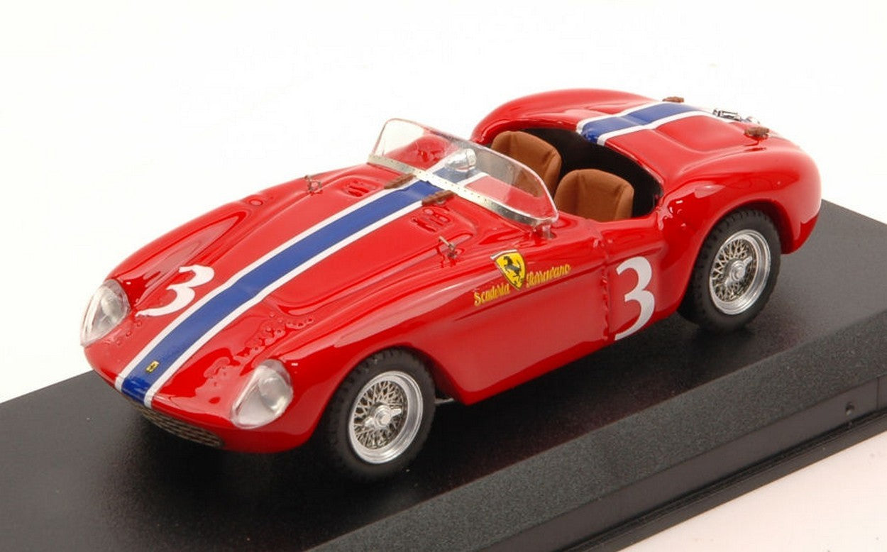 SCALE MODEL COMPATIBLE WITH FERRARI 500 MONDIAL N.3 DNS PALM SPRINGS 1955 BRUCE KESSLER 1:43 ART MODEL AM0344