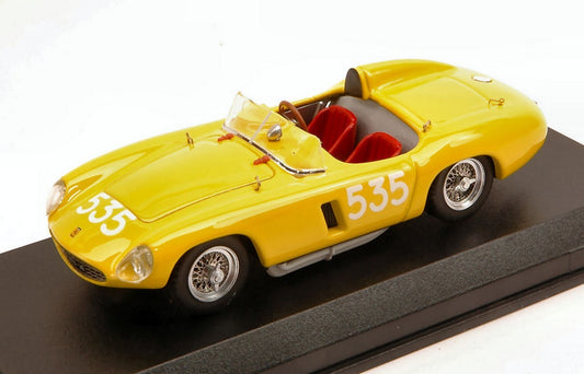 SCALE MODEL COMPATIBLE WITH FERRARI 500 MONDIAL N.535 RETIRED MILLE MIGLIA 1956 G.CASAROTTO 1:43 ART MODEL AM0332