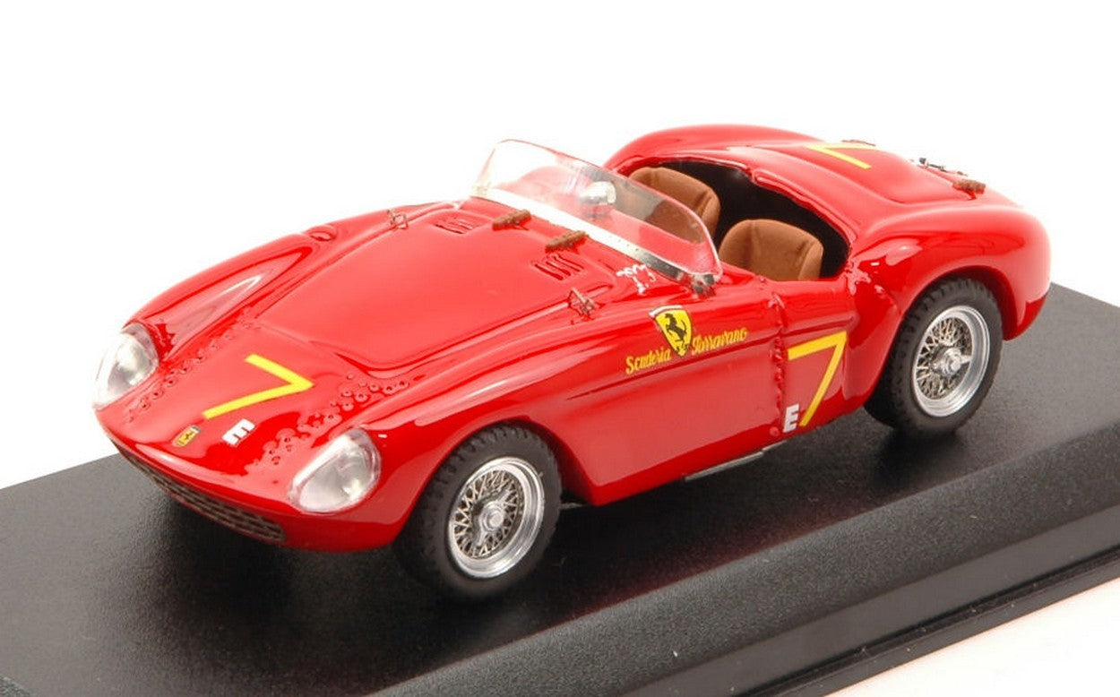 SCALE MODEL COMPATIBLE WITH FERRARI 500 MONDIAL N.7 SANTA BARBARA 1955 B.KELSEY 1:43 ART MODEL AM0341