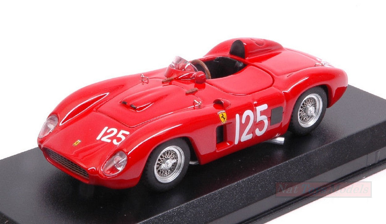 SCALE MODEL COMPATIBLE WITH FERRARI 500 TR N.125 WINNER SCCA LAGUNA SECA 1957 P.LOVELY 1:43 ART MODEL AM0381