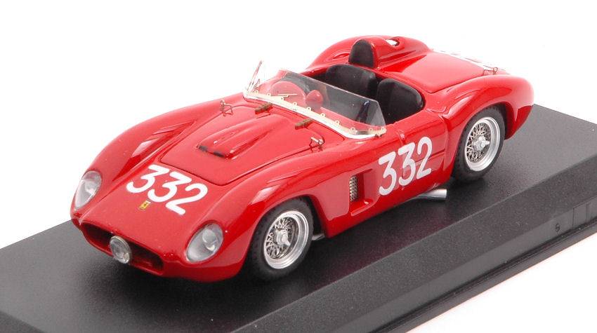 SCALE MODEL COMPATIBLE WITH FERRARI 500 TR N.332 GIRO DI SICILIA 1957 CARLO RIVOLO 1:43 ART MODEL AM0428