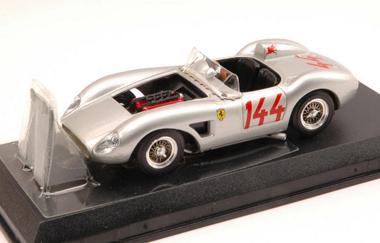 MODELLINO IN SCALA COMPATIBILE CON FERRARI 500 TRC N.144 7th TIEFENCASTEL-LENZERHEIDE 1957 VON NEUMAN 1:43 ART MODEL AM0025