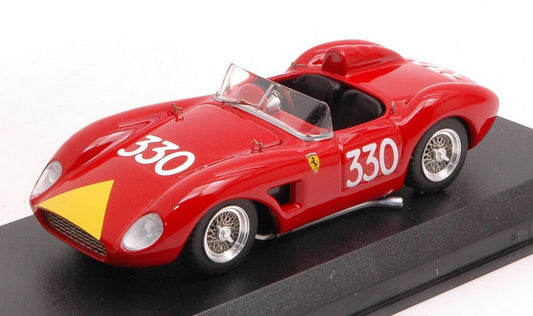 MODELLINO IN SCALA COMPATIBILE CON FERRARI 500 TRC N.330 GIRO DI SICILIA 1957 GAETANO STARRABBA 1:43 ART MODEL AM0423