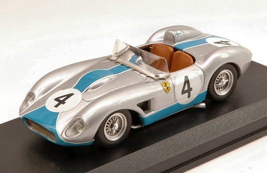 MODELLINO IN SCALA COMPATIBILE CON FERRARI 500 TRC N.4 G.P.SVEZIA 1958 O.BREMER 1:43 ART MODEL AM0100