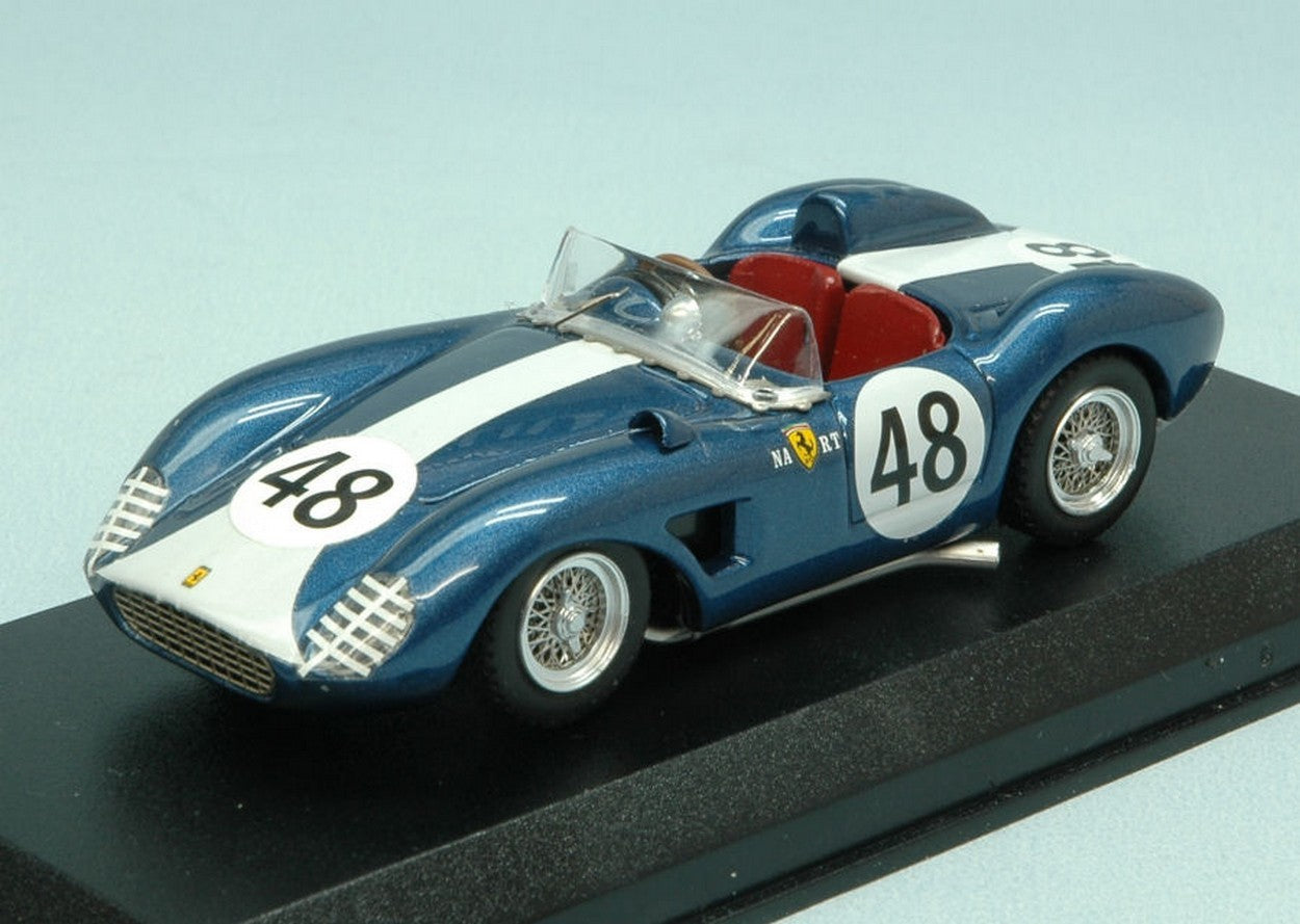 SCALE MODEL COMPATIBLE WITH FERRARI 500 TRC N.48 23th GRAN PRIX DE CUBA 1958 P.RUBIROSA 1:43 ART MODEL AM0358