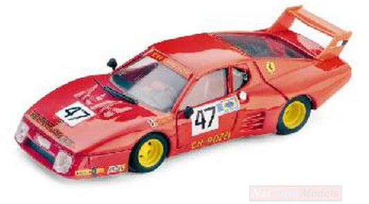 SCALE MODEL COMPATIBLE WITH FERRARI 512 BB LM N.47 5th LM 1981 ANDREUT-BALLOT-LENA1:43 BRUMM BM0213