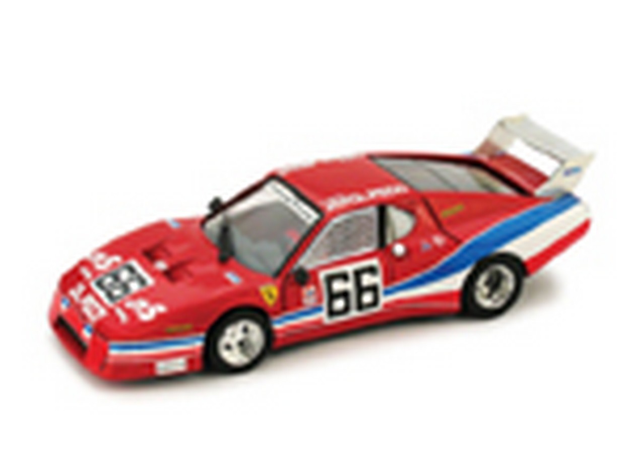 SCALE MODEL COMPATIBLE WITH FERRARI 512 BB LM N.66 14th GTX CLASS DAYTONA 1979 ANDRUET-DINI 1:43 BRUMM BM0413