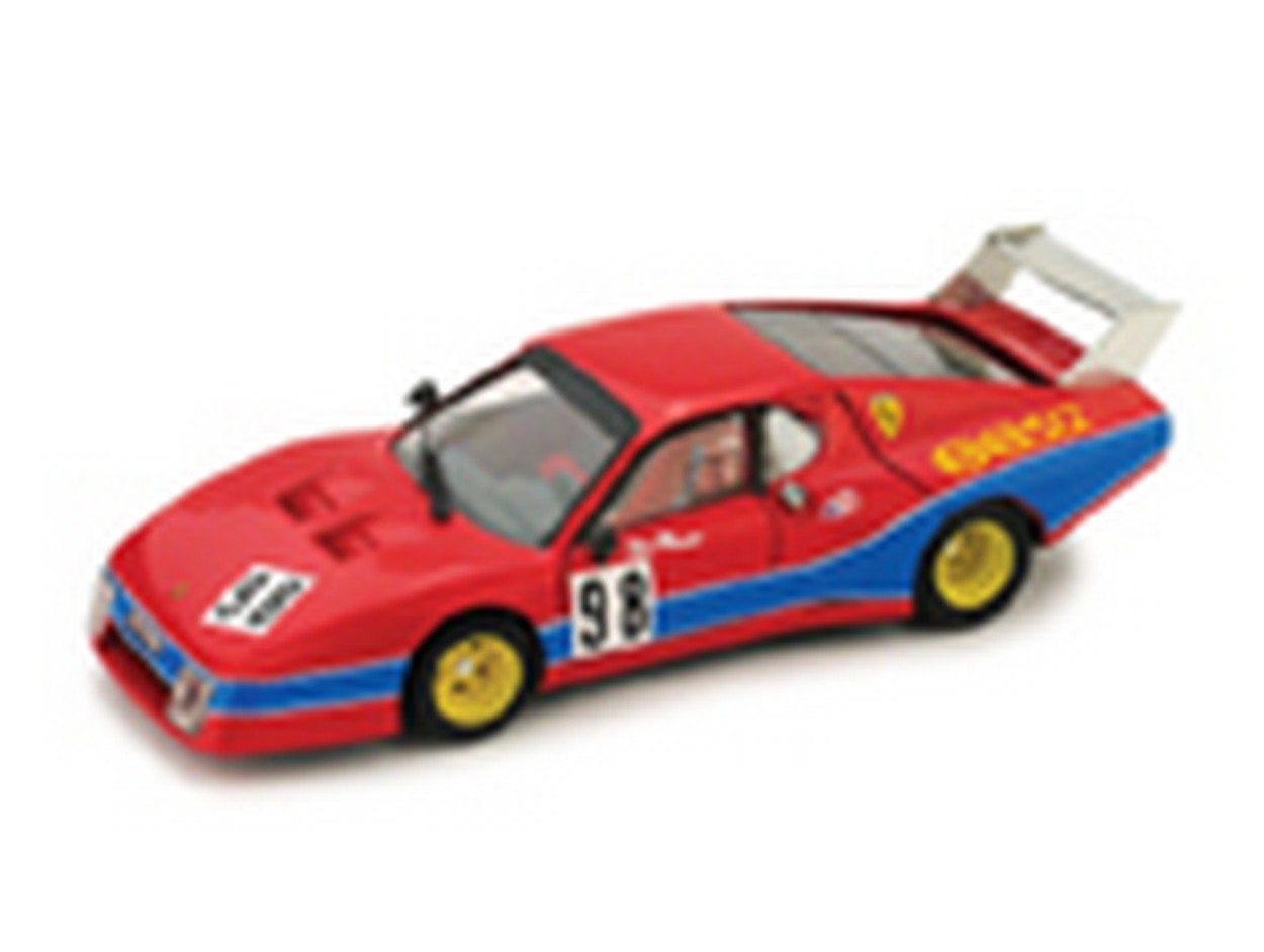 SCALE MODEL COMPATIBLE WITH FERRARI 512 BB LM N.98 1st MONZA 1982 DEL BUONO-GOVONI-GUERCINO 1:43 BRUMM BM0416