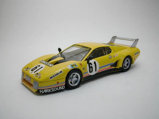 MODELLINO IN SCALA COMPATIBILE CON FERRARI 512 BB N.61 12th LM 1979 FAURE-O ROURKE-DE DRYVER-BEURLYS 1:43 BEST MODEL BT9281