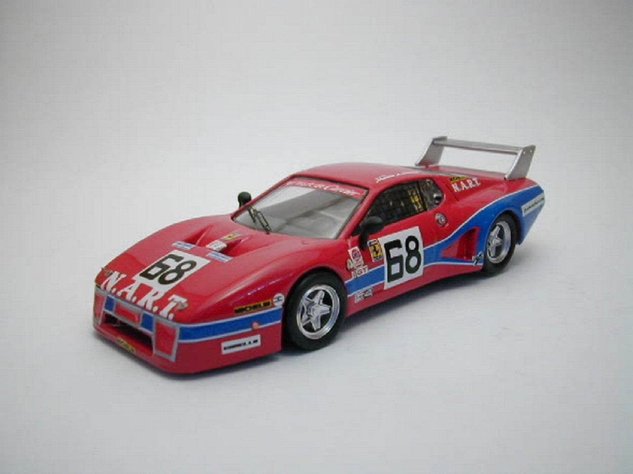 MODELLINO IN SCALA COMPATIBILE CON FERRARI 512 BB N.68 57th 24H DAYTONA 1979 TULLIUS-BEDARD-DELAUNAY 1:43 BEST MODEL BT9282