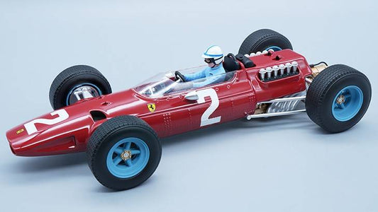 SCALE MODEL COMPATIBLE WITH FERRARI 512 F1 N.2 ZANDVOORT GP 1965 J.SURTEES W/DRIVER 1:18 TECNOMODEL TMD18098C