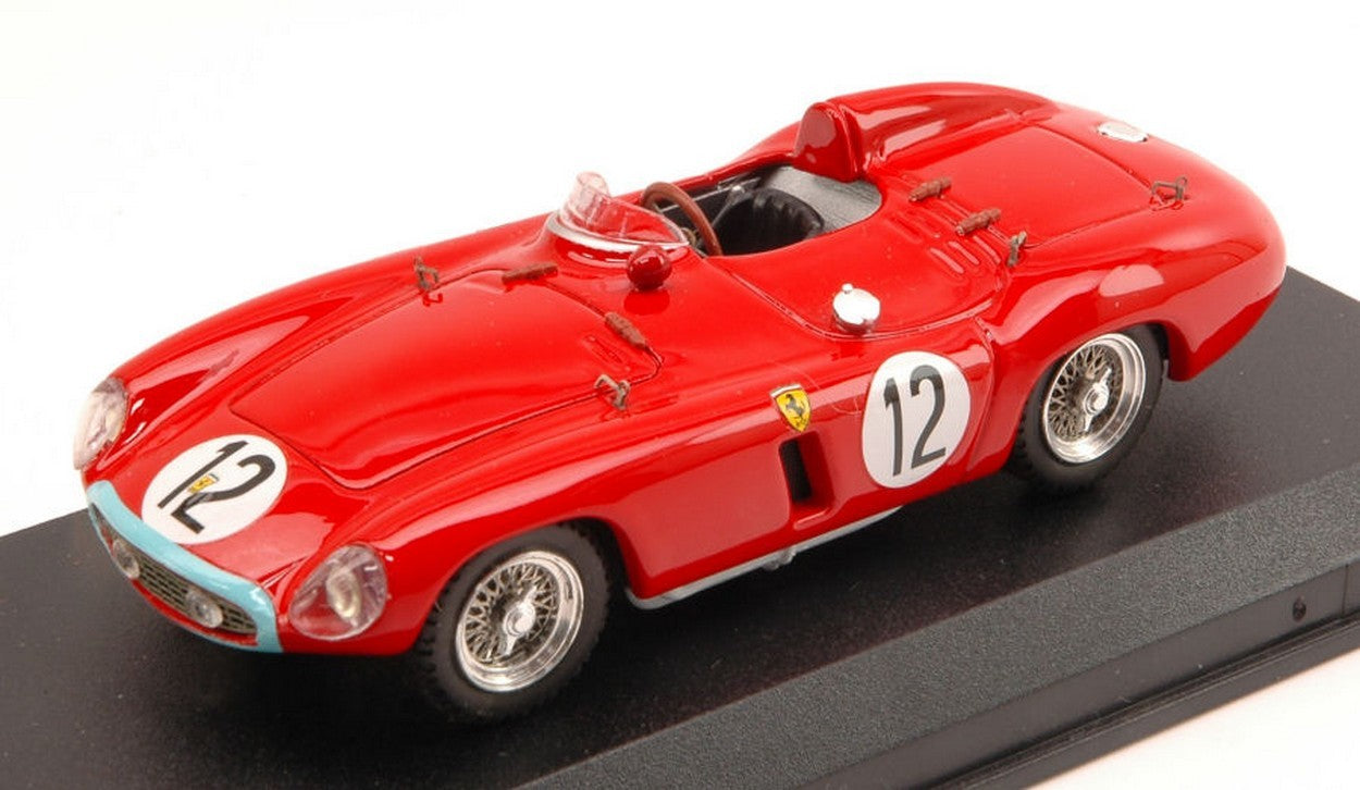 MODELLINO IN SCALA COMPATIBILE CON FERRARI 750 MONZA N.12 DNF LM 1955 J.LUCAS-"HELDE" (P.L.DREYFUS) 1:43 ART MODEL AM0179