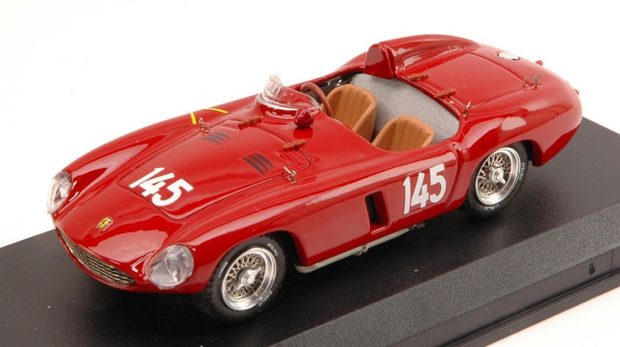 MODELLINO IN SCALA COMPATIBILE CON FERRARI 750 MONZA N.145 TIEFENCASTEL 1956 P.MONTEVERDI 1:43 ART MODEL AM0198