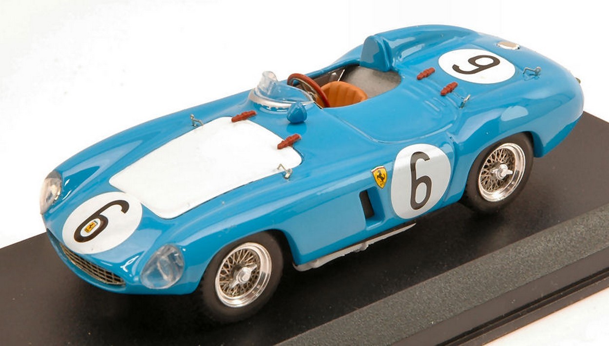 MODELLINO IN SCALA COMPATIBILE CON FERRARI 750 MONZA N.6 2nd 1000 KM PARIGI 1956 LUCAS-SCHELL 1:43 ART MODEL AM0164