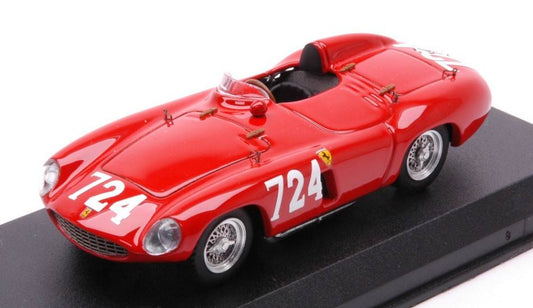 MODELLINO IN SCALA COMPATIBILE CON FERRARI 750 MONZA N.724 MILLE MIGLIA 1855 SERGIO SIGHINOLFI 1:43 ART MODEL AM0446