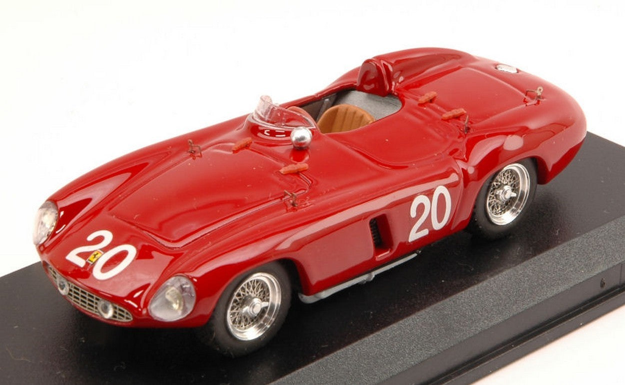 MODELLINO IN SCALA COMPATIBILE CON FERRARI 750 N.20 MONZA 1955 CORNACCHIA-LANDI 1:43 ART MODEL AM0215