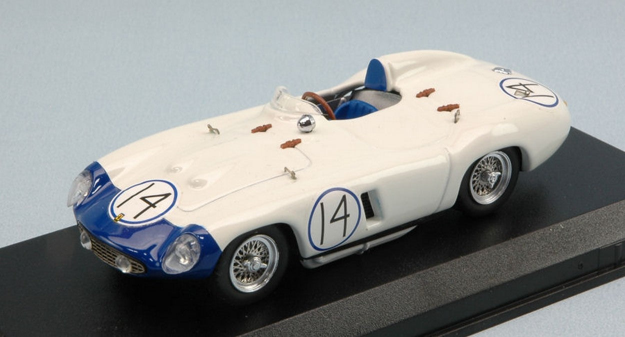 SCALE MODEL COMPATIBLE WITH FERRARI 857 S N.14 DNS GPCUBA 1957 P.HILL 1:43 ART MODEL AM0322