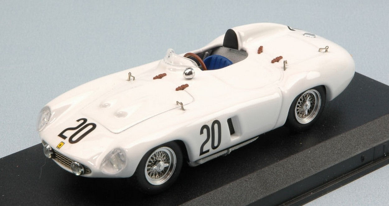 MODELLINO IN SCALA COMPATIBILE CON FERRARI 857 S N.20 DNF 12H SEBRING 1956 HILL-GREGORY 1:43 ART MODEL AM0283