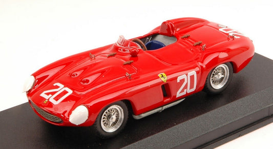 MODELE REDUIT COMPATIBLE AVEC FERRARI 857 S N.20 WINNER NASSAU 1955 P.HILL 1:43 ART MODEL AM0278