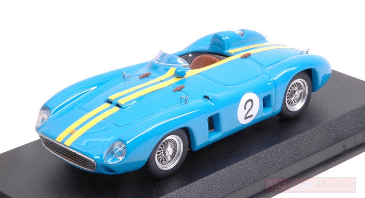 SCALE MODEL COMPATIBLE WITH FERRARI 860 MONZA N.2 2nd GP VENEZUELA CARACAS JMFANGIO 1:43 ART MODEL AM0390