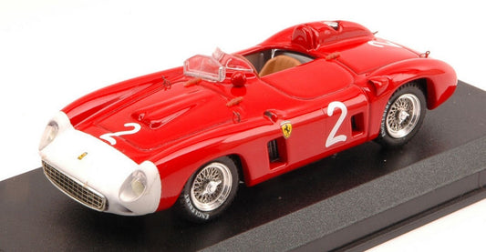 MODELLINO IN SCALA COMPATIBILE CON FERRARI 860 MONZA N.2 WINNER GP ROUEN 1956 E.CASTELLOTTI  1:43 ART MODEL AM0228