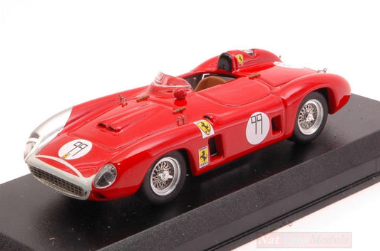 MODELLINO IN SCALA COMPATIBILE CON FERRARI 860 MONZA N.99 2nd BRIDGEHAMPTON 1958 B.GROSSMAN 1:43 ART MODEL AM0369