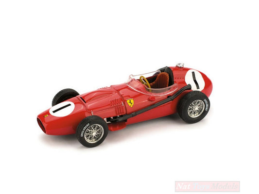 MODELLINO IN SCALA COMPATIBILE CON FERRARI D 246 P.COLLINS 1958 N.1 WINNER GR.BRITAIN GP 1:43 BRUMM BM0069