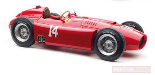 MODELE REDUIT COMPATIBLE AVEC FERRARI D50 P.COLLINS 1956 N.14 VAINQUEUR GP DE FRANCE 1:18 CMC CMC182