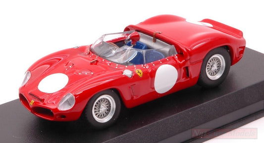 SCALE MODEL COMPATIBLE WITH FERRARI DINO 196 SP PROVA 1962 BY FANTUZZI 1:43 ART MODEL AM0412