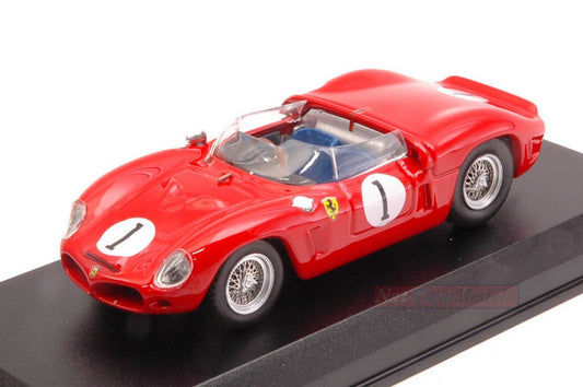 SCALE MODEL COMPATIBLE WITH FERRARI DINO 246 SP N.1 2nd 3 H DAYTONA 1962 P.HILL-R.RODRIGUEZ 1:43 ART MODEL AM0371