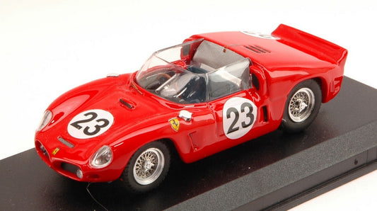 SCALE MODEL COMPATIBLE WITH FERRARI DINO 246 SP N.23 32th LM 1961 VON TRIPS-GINTHER 1:43 ART MODEL AM0279