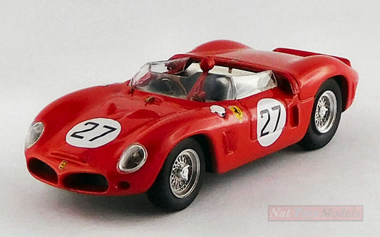 MODELLINO IN SCALA COMPATIBILE CON FERRARI DINO 268 SP N.27 50th ANNIV.1a VITTORIA FERRARI 1947 1:43 ART MODEL AM0373