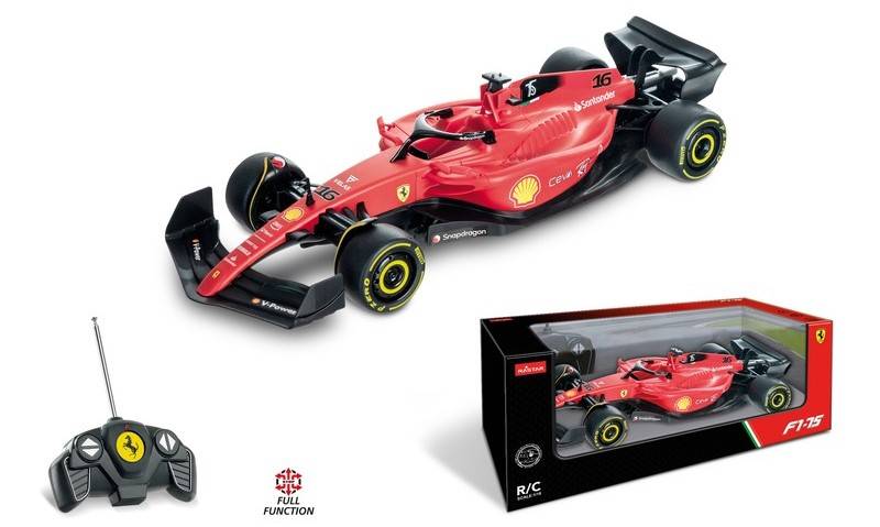 SCALE MODEL COMPATIBLE WITH FERRARI F1 75 RADIO CONTROL 1:18 MONDO MOTORS MM63742