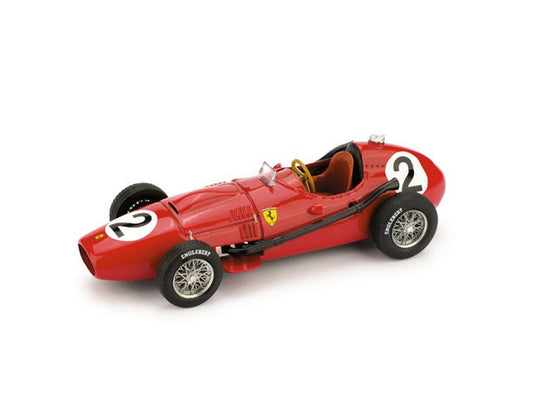 MODELLINO IN SCALA COMPATIBILE CON FERRARI M.HAWTHORN 1958 N.2 2nd GR.BRITAIN GP WORLD CHAMPION 1:43 BRUMM BM0068