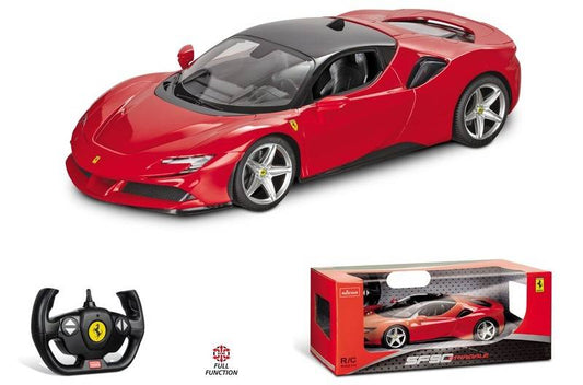 SCALE MODEL COMPATIBLE WITH FERRARI SF90 ROAD RADIO CONTROL 1:14 MONDO MOTORS MM63659