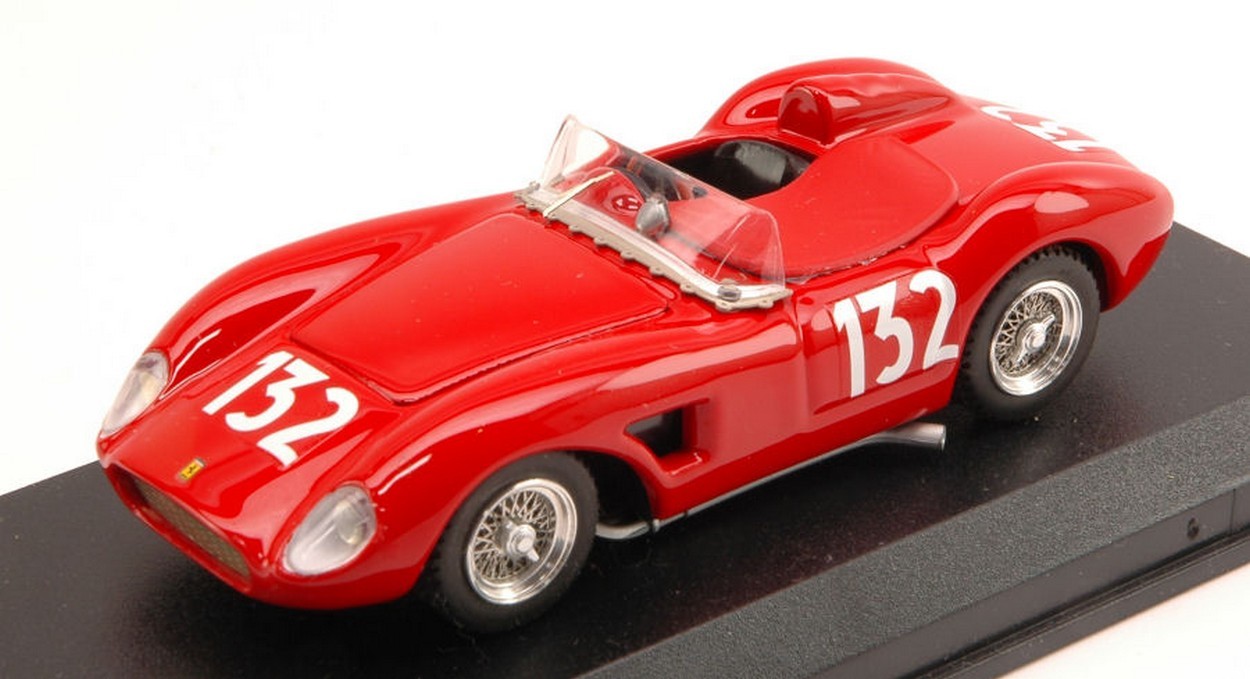 SCALE MODEL COMPATIBLE WITH FERRARI TRC 500 N.132 8th TARGA FLORIO 1959 CAMMARATA-TRAMONTANA 1:43 ART MODEL AM0213