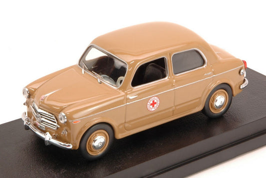 SCALE MODEL COMPATIBLE WITH FIAT 1100/103 ITALIAN RED CROSS 1956 1:43 RIO RI4468