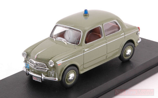 MODELLINO IN SCALA COMPATIBILE CON FIAT 1100/103 POLIZIA 1954 1:43 RIO RI4587