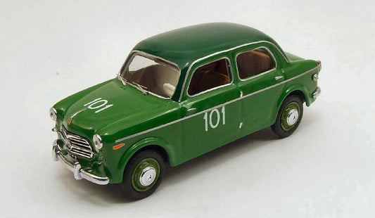 SCALE MODEL COMPATIBLE WITH FIAT 1100/103 TV NN101 MILLE MIGLIA 1954 ALQUATI-CAPORALI 1:43 RIO RI4334