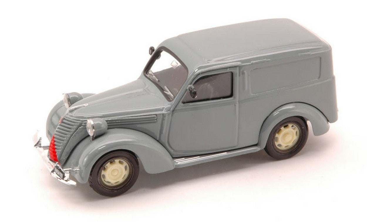 MODELLINO IN SCALA COMPATIBILE CON FIAT 1100 E FURGONE 1947-48 GRIGIO 1:43 BRUMM BM0177-02