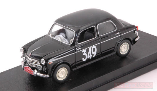 SCALE MODEL COMPATIBLE WITH FIAT 1100 E N.349 25th MONTE CARLO 1955 DUNOD-SAMPIGNY 1:43 RIO RI4581