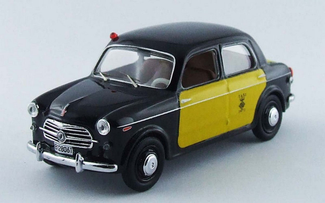 MODELLINO IN SCALA COMPATIBILE CON FIAT 1100 TAXI BARCELLONA 1956 1:43 RIO RI4449