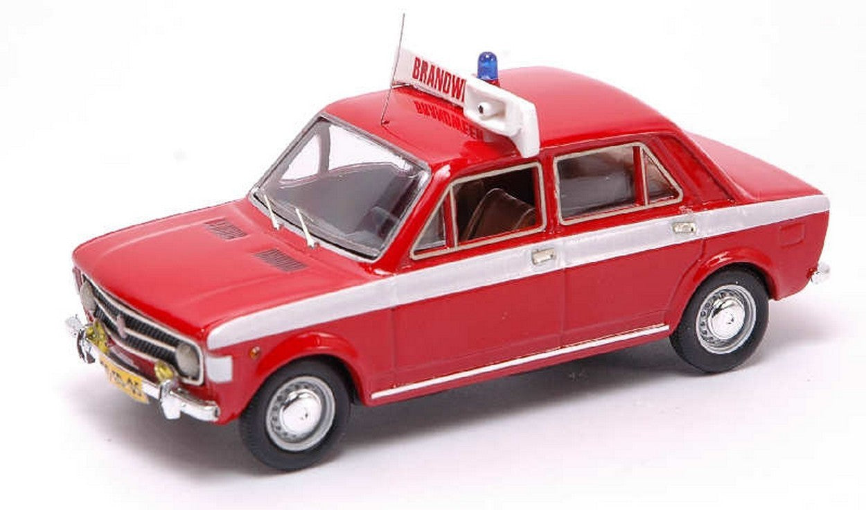 SCALE MODEL COMPATIBLE WITH FIAT 128 4 DOORS DUTCH VDF 1:43 RIO RI4203