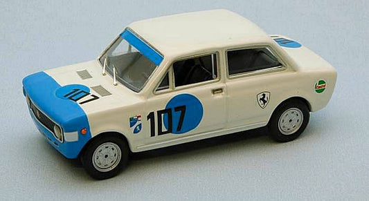 SCALE MODEL COMPATIBLE WITH FIAT 128 N.107 MONZA 1971 A.VIMERCATI 1:43 RIO RI4168