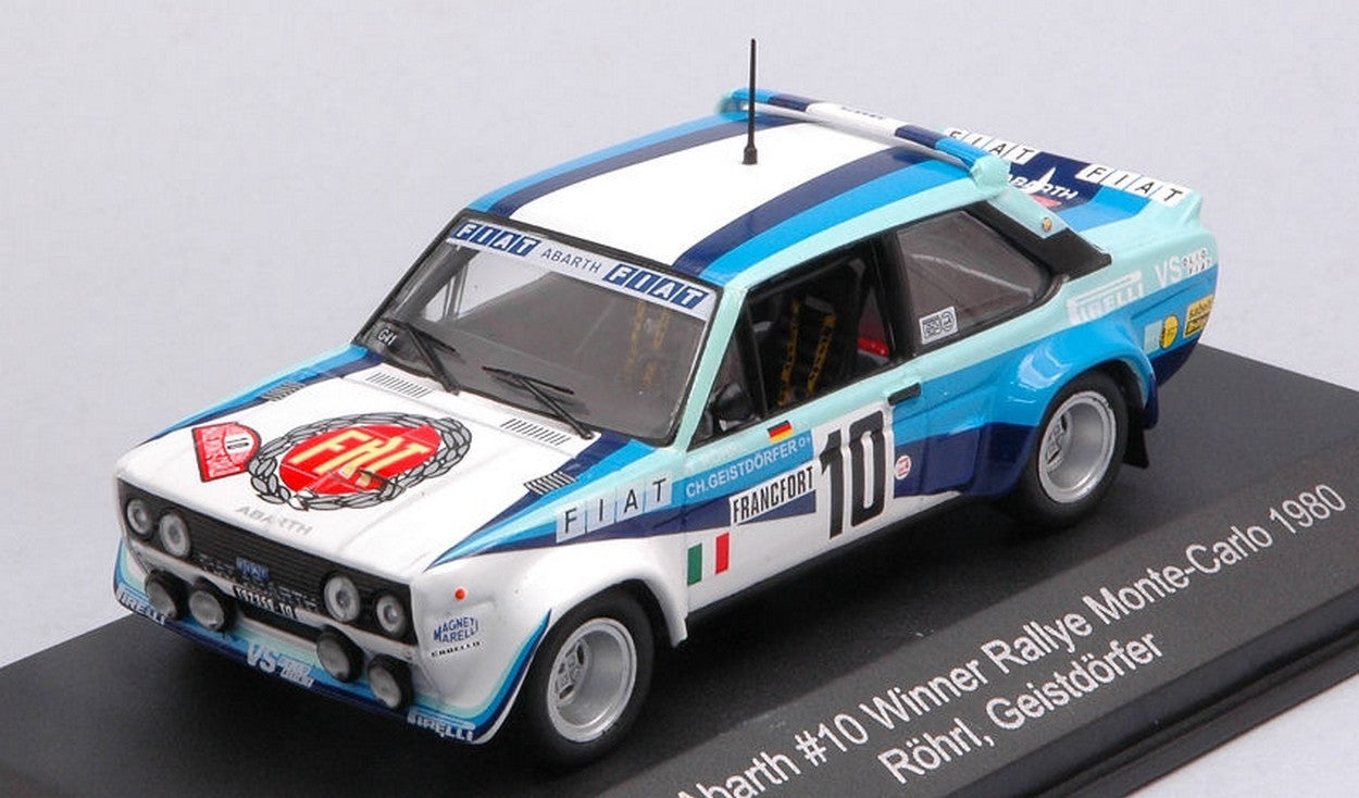 MODÈLE RÉDUIT COMPATIBLE AVEC FIAT 131 ABARTH N.10 WINNER R.MONTE CARLO 1980 ROHRL-GEISTDORFER 1:43 CMR CLASSIC MODEL REPLI