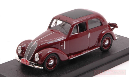 MODELLINO IN SCALA COMPATIBILE CON FIAT 1500 6C RALLY MONTE CARLO 1937 GIGI VILLORESI 1:43 RIO RI4620