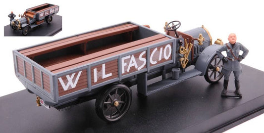 SCALE MODEL COMPATIBLE WITH FIAT 18 BL MARCH ON ROME 22.10.1922 100th ANNIVERSARY 1:43 RIO RI4349-2P